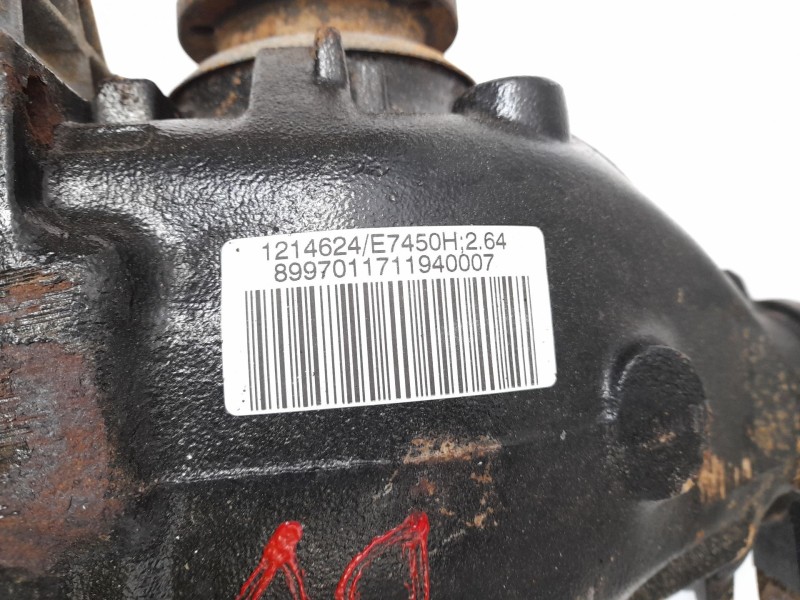 Recambio de diferencial trasero para bmw serie 5 berlina (e39) 2.5 525tds referencia OEM IAM 1214624  E7450H