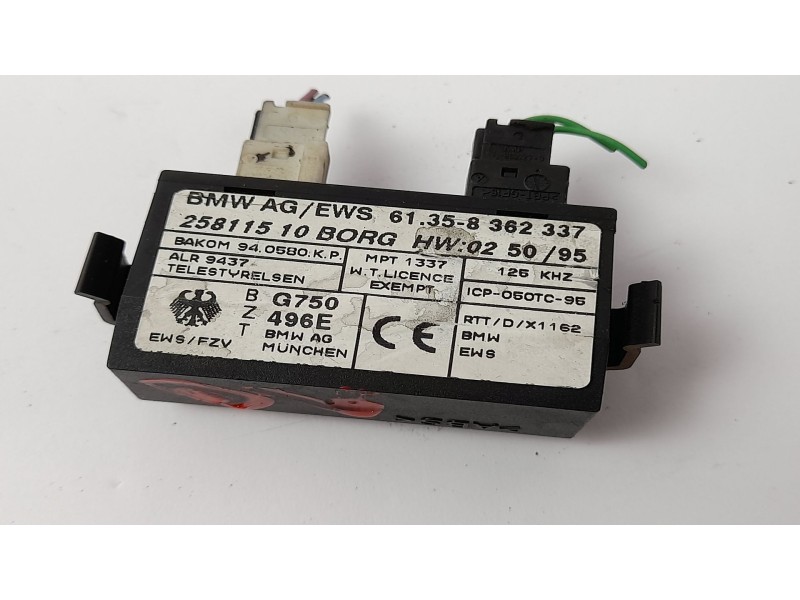Recambio de centralita inmovilizador para bmw serie 3 compacto (e36) 1.7 318tds referencia OEM IAM 61358362337  