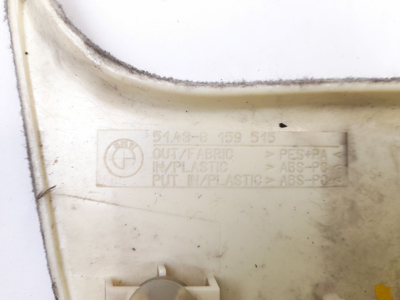 Recambio de moldura para bmw serie 5 berlina (e39) 2.5 525tds referencia OEM IAM 51438159515  
