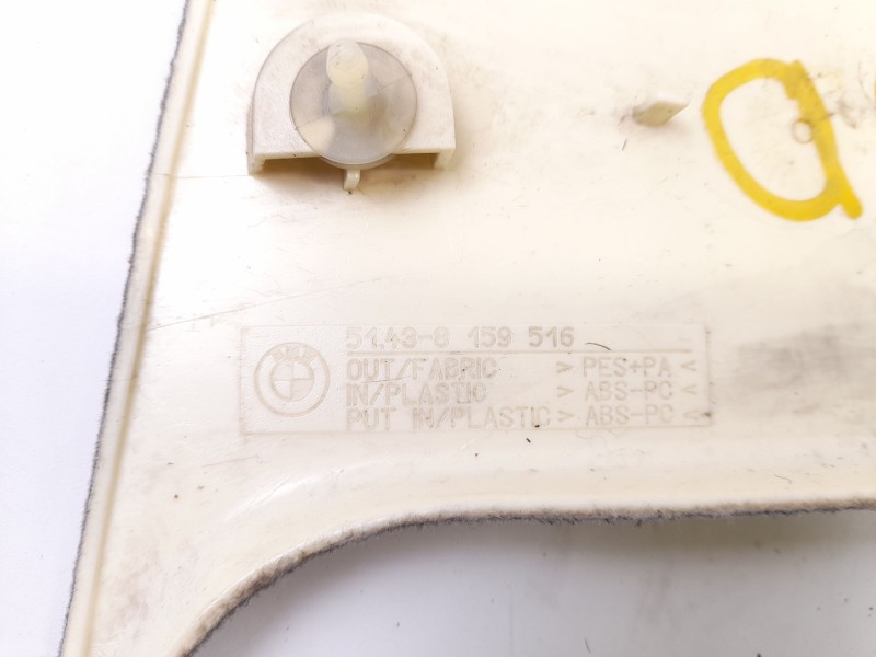 Recambio de moldura para bmw serie 5 berlina (e39) 2.5 525tds referencia OEM IAM 51438159516  