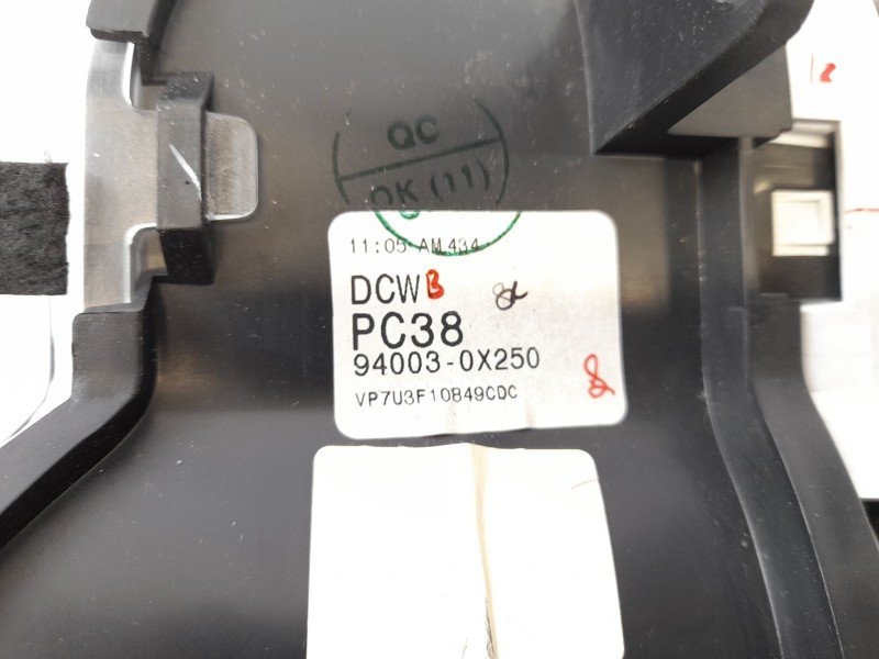 Recambio de cuadro instrumentos para hyundai i10 classic referencia OEM IAM 940030X250  