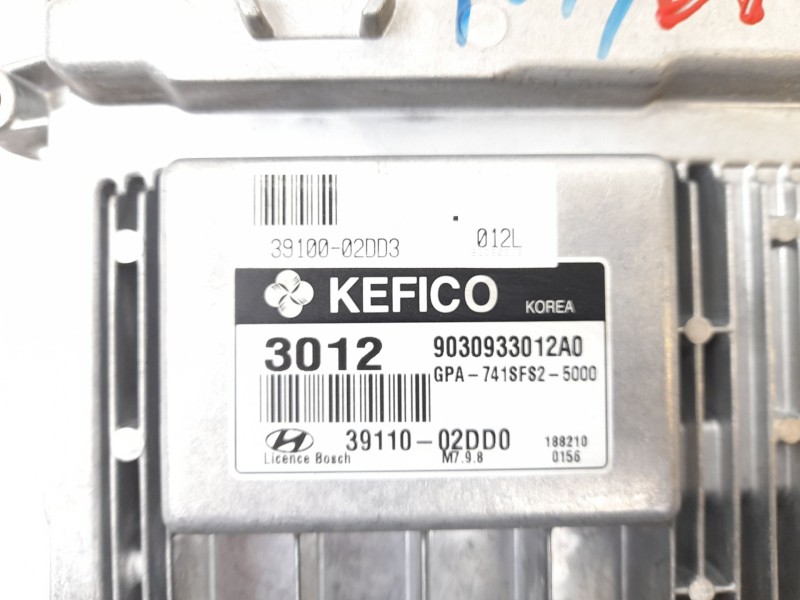 Recambio de centralita motor uce para hyundai i10 classic referencia OEM IAM 3911002DD0 9030933012A0 3910002DD3