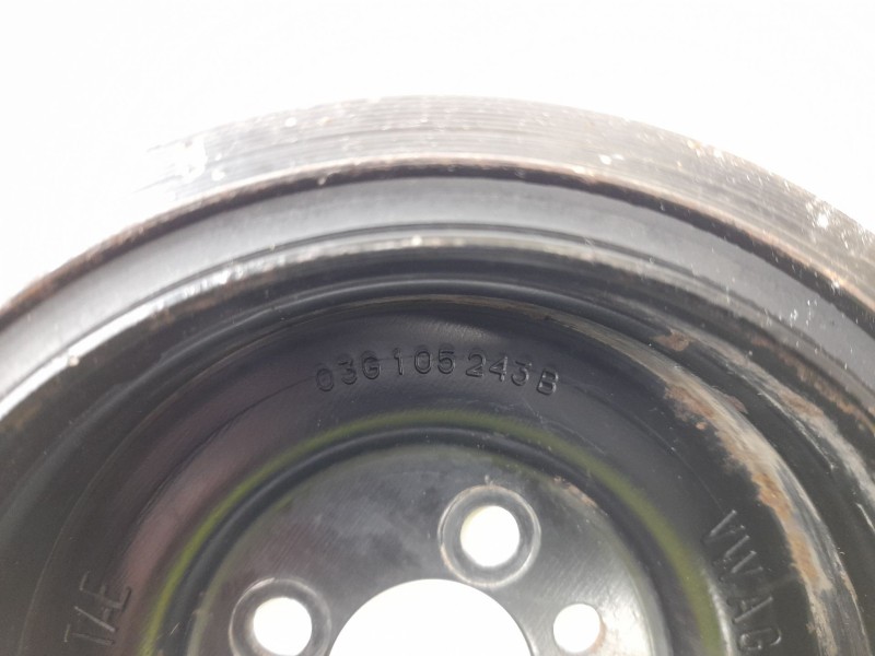 Recambio de polea cigueñal para skoda superb (3u4) 2.0 tdi dpf referencia OEM IAM 03G105243B  