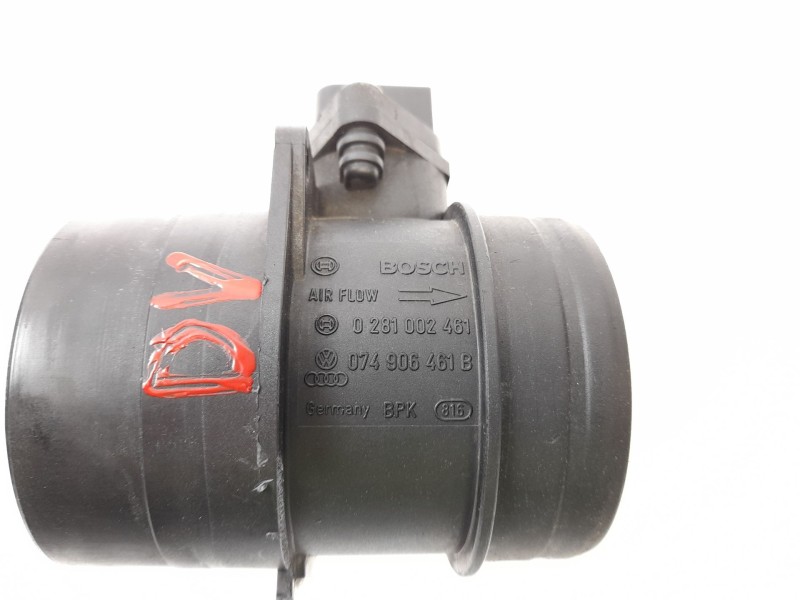 Recambio de caudalimetro para skoda superb (3u4) 2.0 tdi dpf referencia OEM IAM 074906461B  0281002461