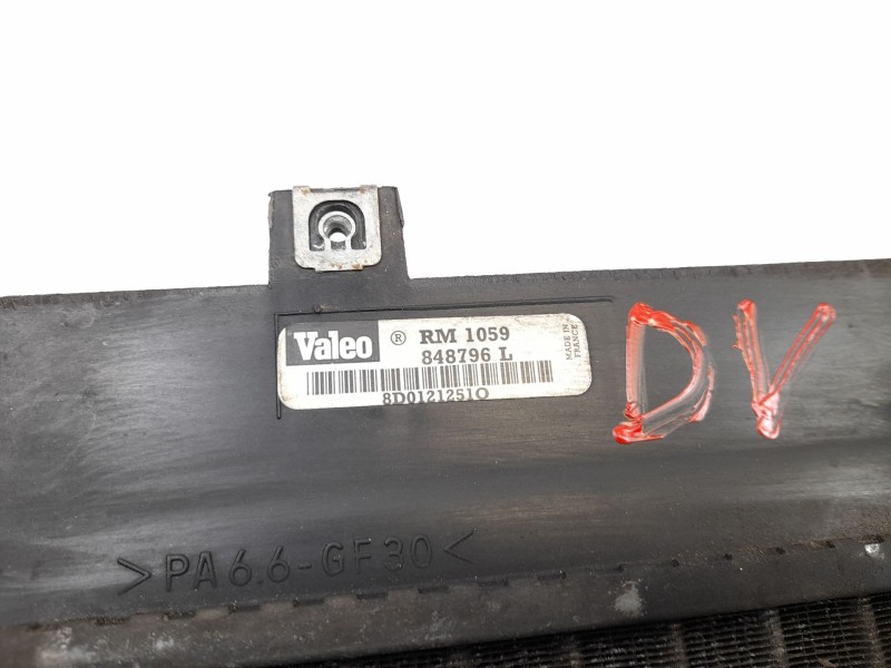 Recambio de radiador agua para audi a4 avant (b5) 1.9 tdi referencia OEM IAM 8D0121251O  848796L