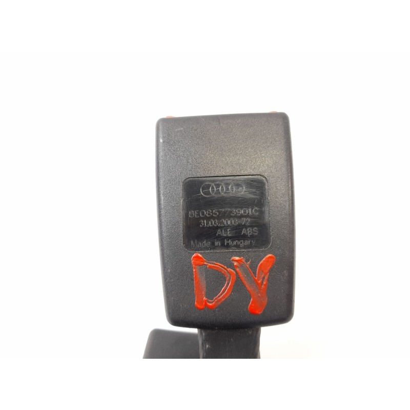 Recambio de enganche cinturon seguridad trasero central para audi a4 b6 (8e2) 1.9 tdi referencia OEM IAM 8E085773901C  
