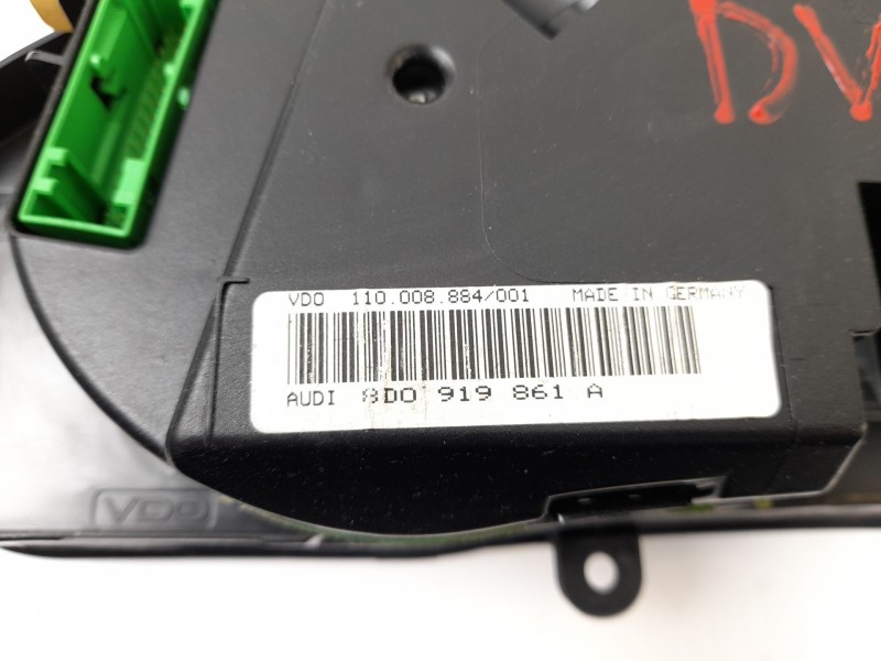 Recambio de cuadro instrumentos para audi a4 avant (b5) 1.9 tdi referencia OEM IAM 8D0919861A 81071431 88311245
