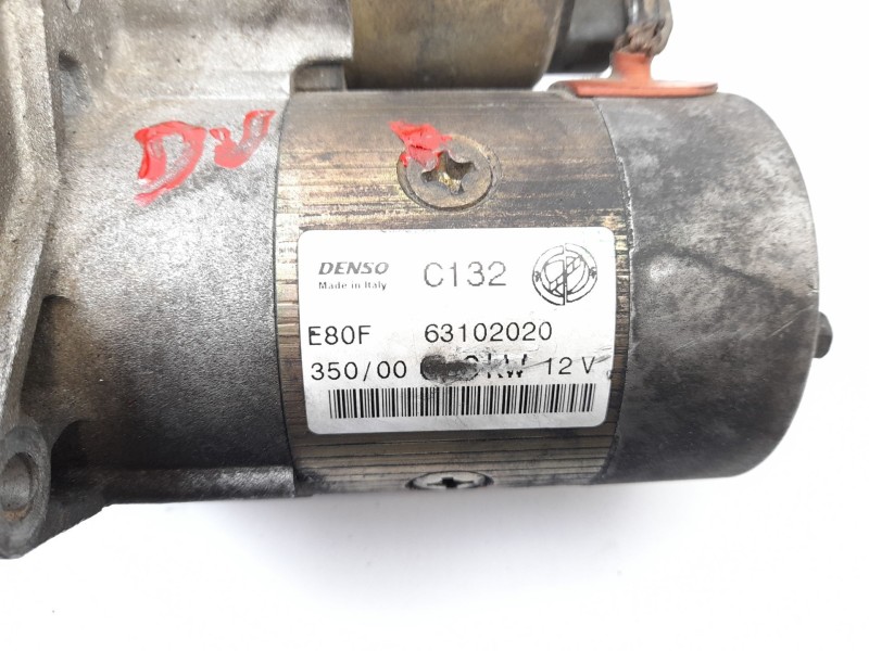 Recambio de motor arranque para fiat punto berlina (188) 1.2 16v referencia OEM IAM 63102020  