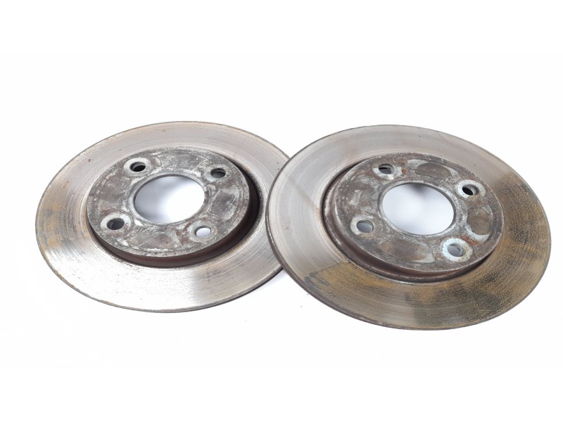 Recambio de disco freno delantero para ford fiesta (cbk) 1.4 tdci cat referencia OEM IAM   