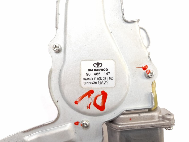 Recambio de motor limpia trasero para chevrolet matiz 1.0 cat referencia OEM IAM 96485147  F00S2B1053