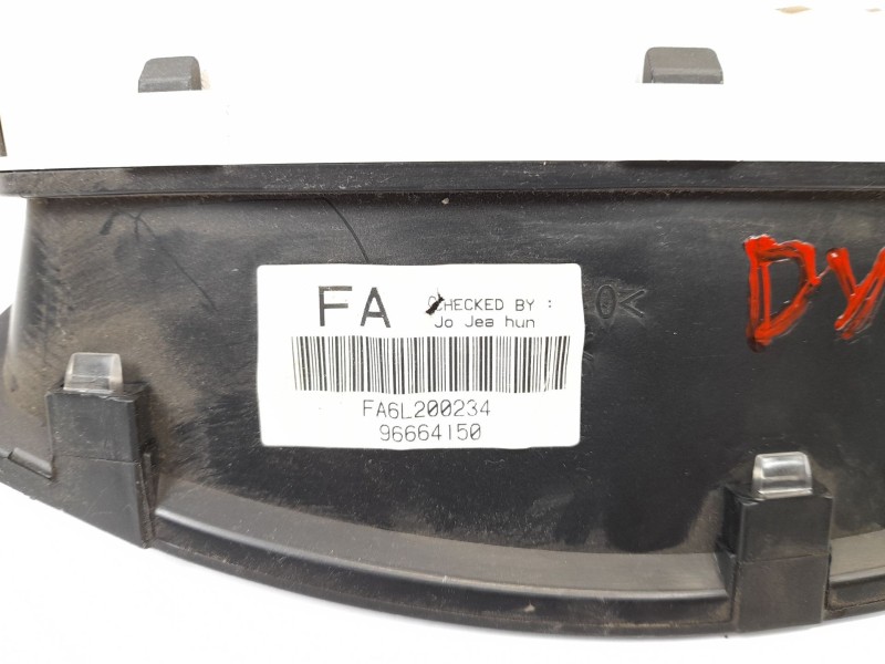 Recambio de cuadro instrumentos para chevrolet matiz 1.0 cat referencia OEM IAM 96664150  
