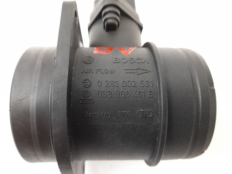 Recambio de caudalimetro para seat ibiza iii (6l1) 1.4 tdi referencia OEM IAM 038906461B  0281002531