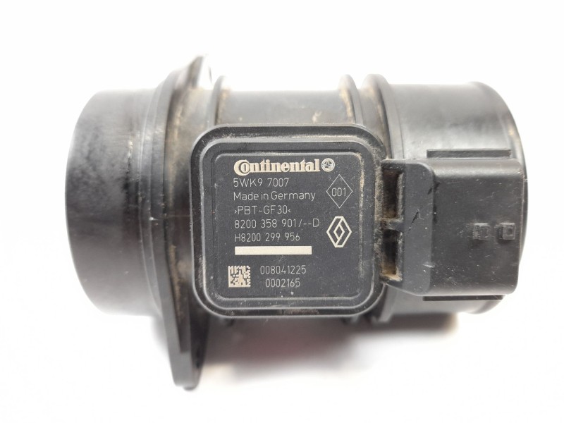 Recambio de caudalimetro para nissan nv 200 (m20) nv200 furgón basic referencia OEM IAM 8200358901 5WK97007 H8200299956