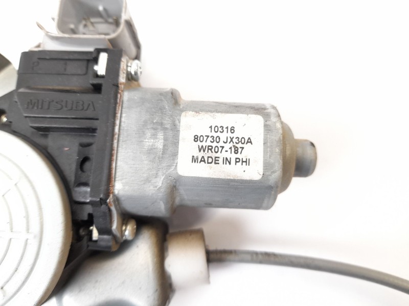 Recambio de elevalunas delantero derecho para nissan nv 200 (m20) nv200 furgón basic referencia OEM IAM 80730JX30A  WR07187