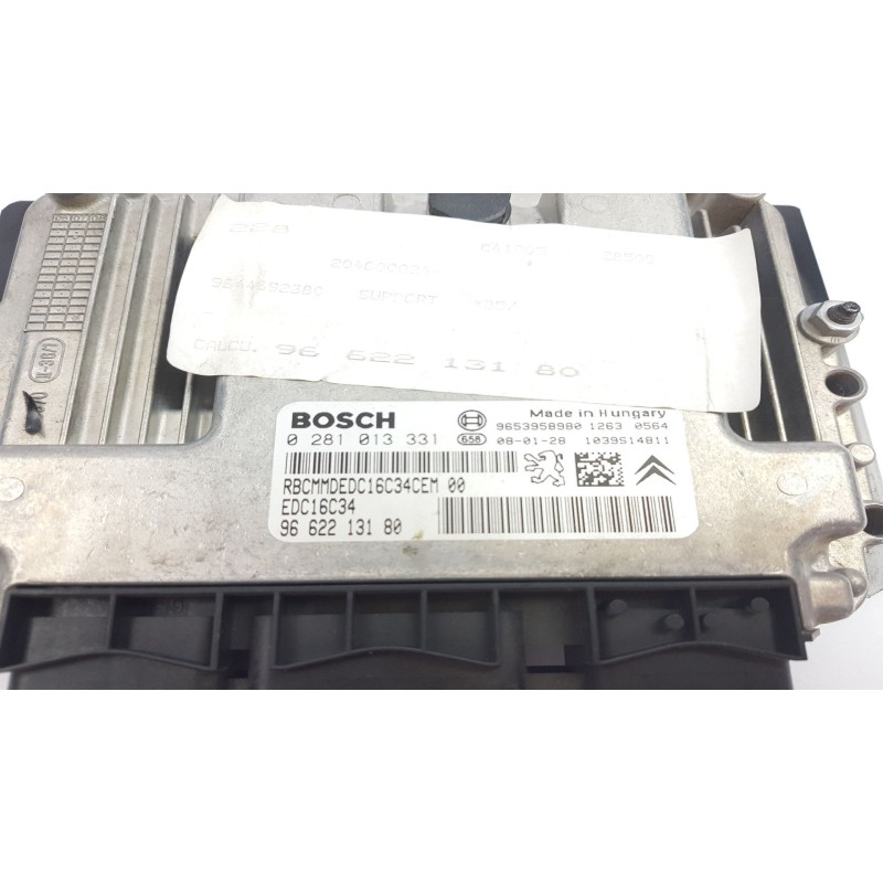 Recambio de centralita motor uce para citroen c4 coupe 1.6 hdi cat (9hy / dv6ted4) referencia OEM IAM 0281013331 1942NZ 