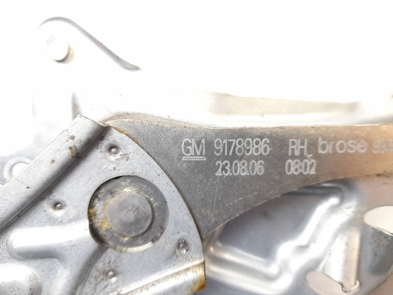Recambio de elevalunas delantero derecho para opel vectra c berlina gts 1.9 cdti referencia OEM IAM 9178986  990090104