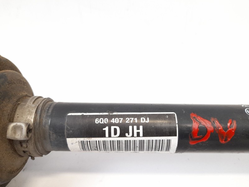 Recambio de transmision delantera izquierda para seat ibiza iii (6l1) 1.4 tdi referencia OEM IAM 6Q0407271DJ  