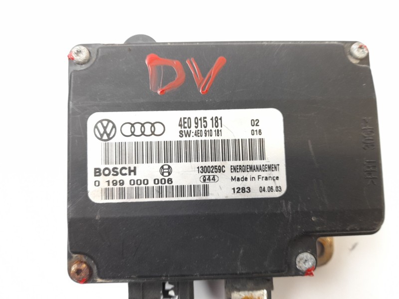 Recambio de modulo electronico para audi a8 (4e2) 4.0 tdi quattro referencia OEM IAM 4E0915181 0199000006 4E0910181