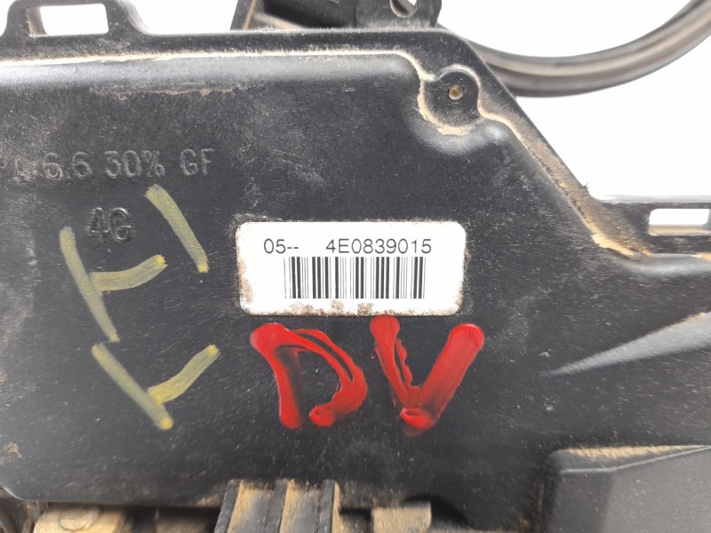 Recambio de cerradura puerta trasera izquierda para audi a8 (4e2) 4.0 tdi quattro referencia OEM IAM 4E0839015  