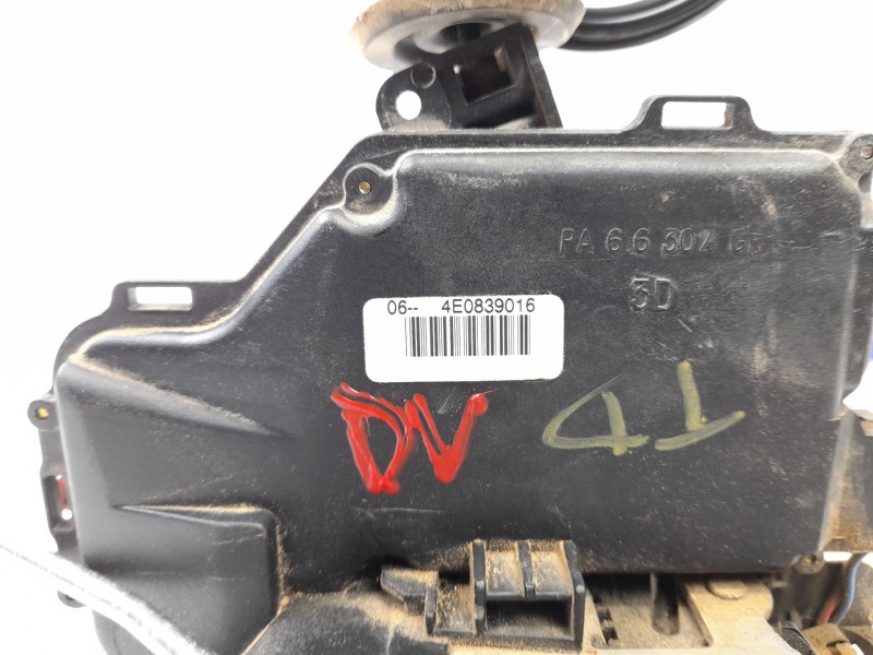Recambio de cerradura puerta trasera derecha para audi a8 (4e2) 4.0 tdi quattro referencia OEM IAM 4E0839016  