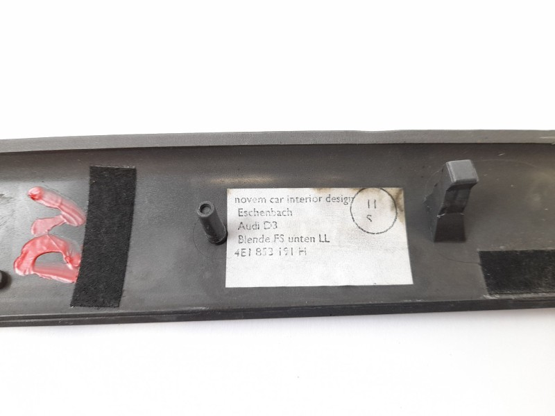 Recambio de moldura para audi a8 (4e2) 4.0 tdi quattro referencia OEM IAM 4E1853191H  