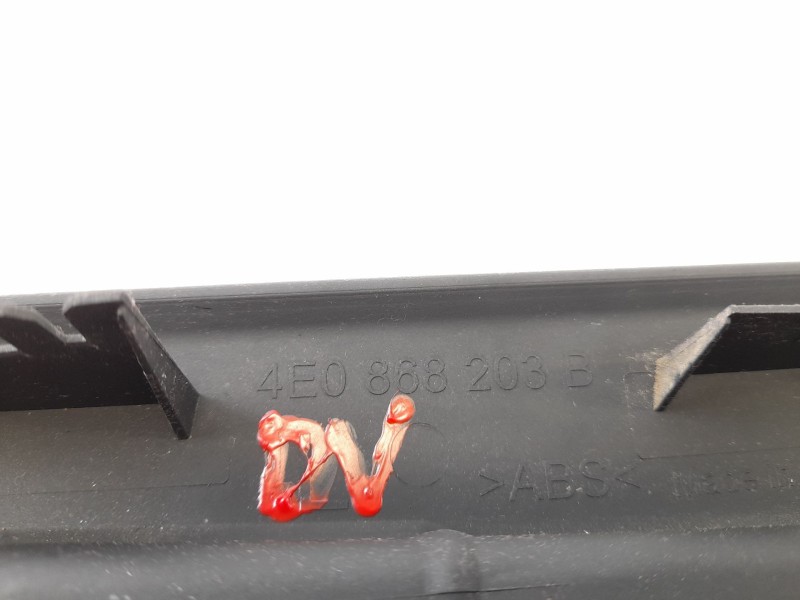 Recambio de moldura para audi a8 (4e2) 4.0 tdi quattro referencia OEM IAM 4E0868203B  