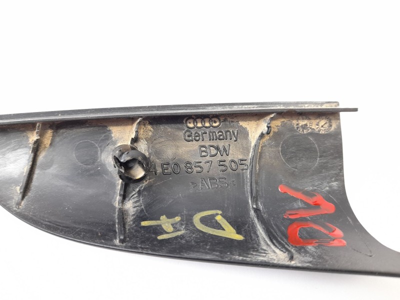 Recambio de moldura para audi a8 (4e2) 4.0 tdi quattro referencia OEM IAM 4E0857505  
