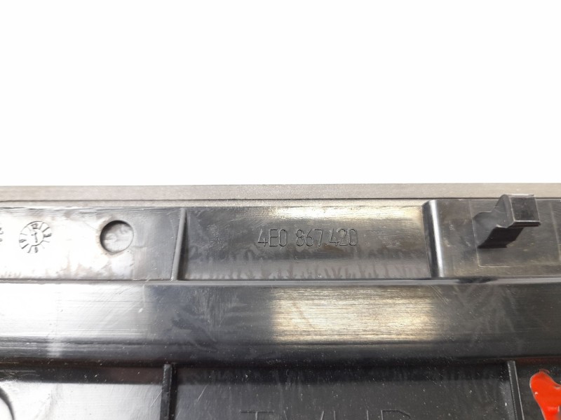 Recambio de moldura para audi a8 (4e2) 4.0 tdi quattro referencia OEM IAM 4E0867420  