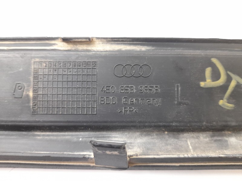 Recambio de moldura para audi a8 (4e2) 4.0 tdi quattro referencia OEM IAM 4E0853985B  