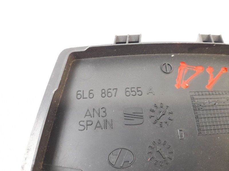 Recambio de moldura para seat ibiza (6l1) 1.9 tdi referencia OEM IAM 6L6867655A  