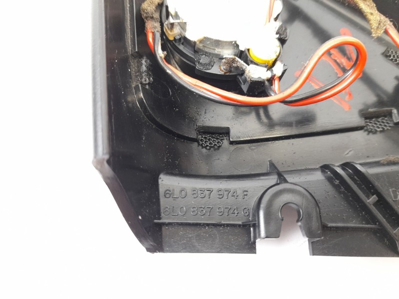 Recambio de moldura para seat ibiza (6l1) 1.9 tdi referencia OEM IAM 6L0837974F  6L0837974G