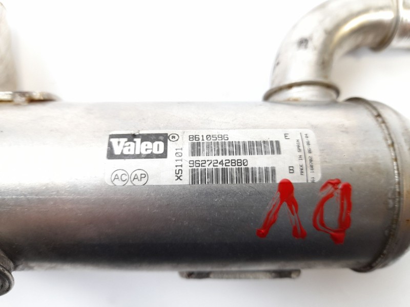 Recambio de enfriador egr para fiat scudo furgon (220)2.0jtd referencia OEM IAM 9627242880  861059G