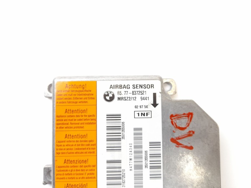 Recambio de centralita airbag para bmw serie 5 berlina (e39) 2.5 525tds referencia OEM IAM 65778372521  MRSZ2129441