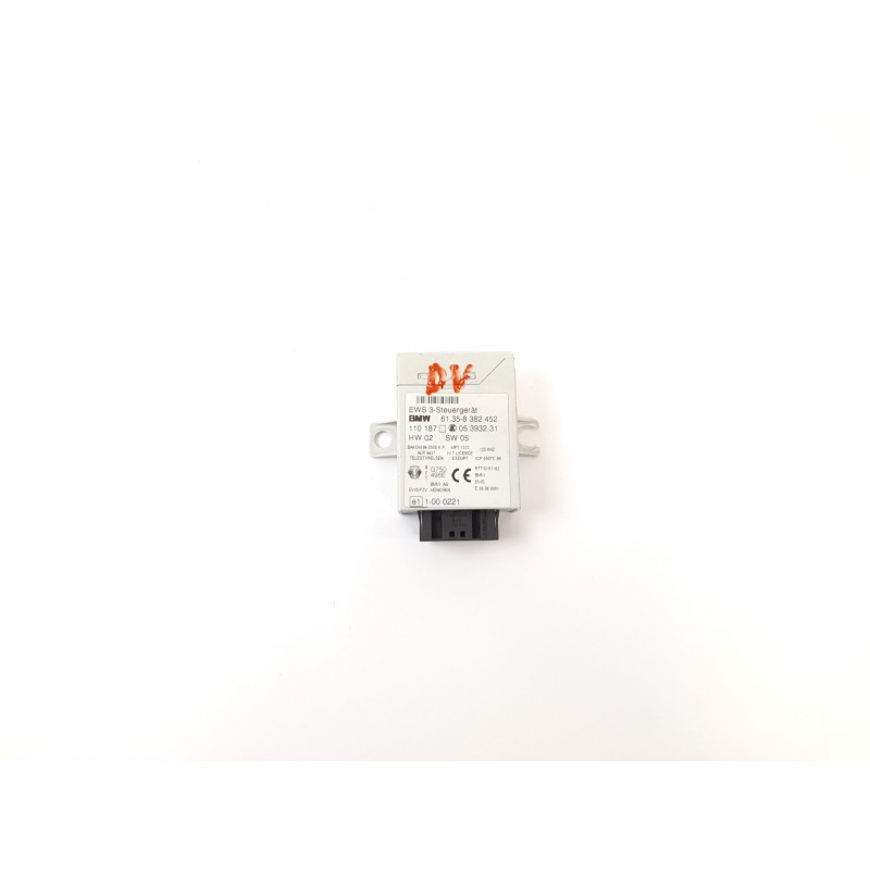 Recambio de centralita inmovilizador para bmw serie 5 berlina (e39) 2.5 525tds referencia OEM IAM 61358382452  05393231