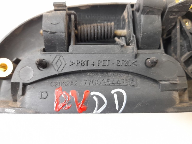 Recambio de maneta exterior delantera derecha para renault kangoo (f/kc0) 1.9 diesel referencia OEM IAM 7700354479C  