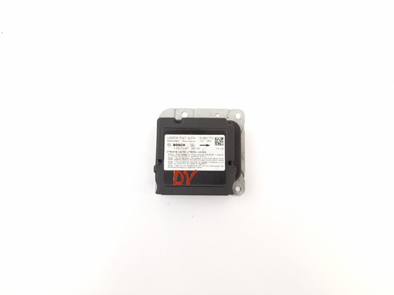 Recambio de centralita airbag para fiat doblo ii cargo (263) furgón base referencia OEM IAM 51881770  0285010857