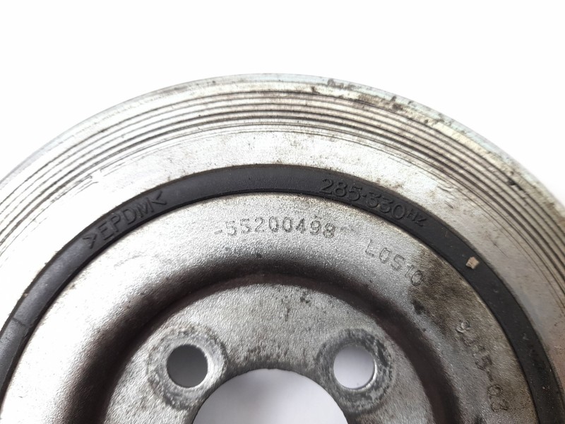 Recambio de polea cigueñal para fiat doblo ii cargo (263) furgón base referencia OEM IAM 55200498  