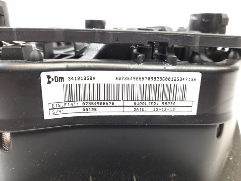 Recambio de airbag delantero izquierdo para fiat doblo ii cargo (263) furgón base referencia OEM IAM 07354968570 PA70112021 3412