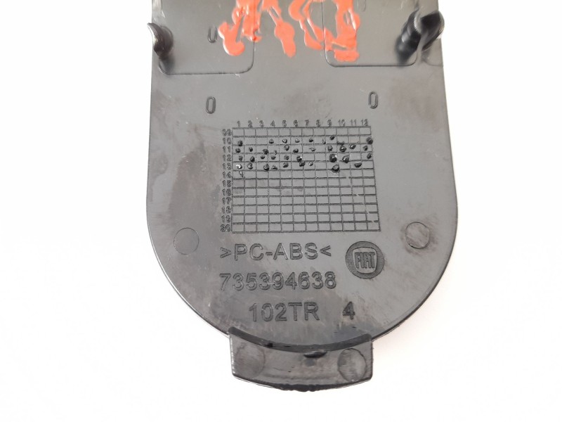 Recambio de moldura para fiat doblo ii cargo (263) furgón base referencia OEM IAM 735394638  