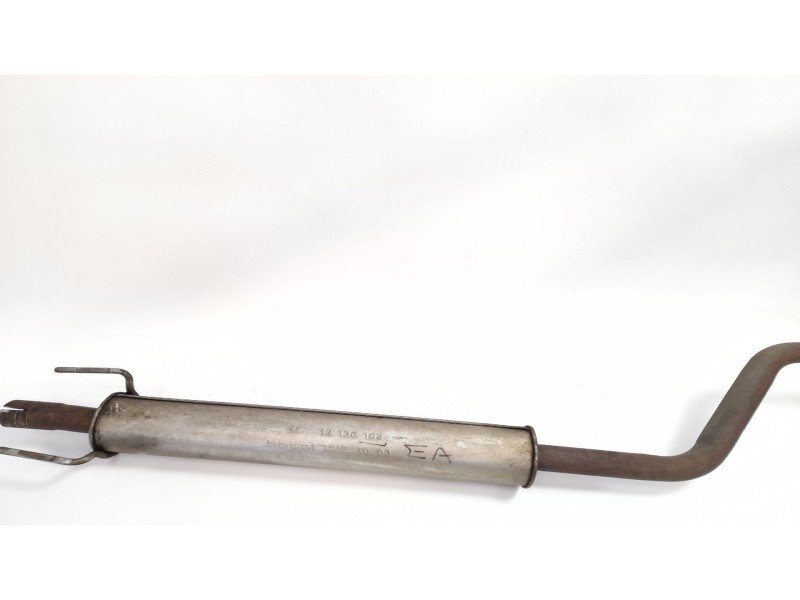 Recambio de tubo escape central para opel meriva enjoy referencia OEM IAM 13126162  