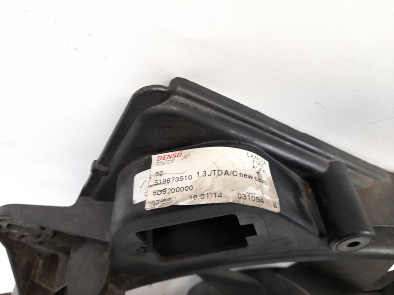 Recambio de electroventilador para fiat doblo ii cargo (263) furgón base referencia OEM IAM 519673510 896010100 8D9200000