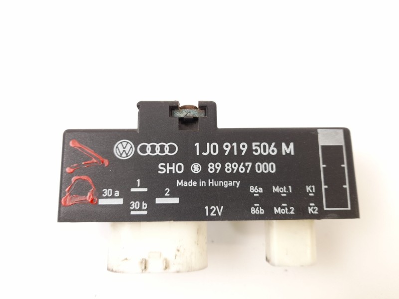 Recambio de caja precalentamiento para seat ibiza iii (6l1)1.9 tdi referencia OEM IAM 1J0919506M  898967000