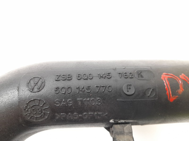 Recambio de tubo para seat ibiza iii (6l1)1.9 tdi referencia OEM IAM 6Q0145762K  6Q0145770F
