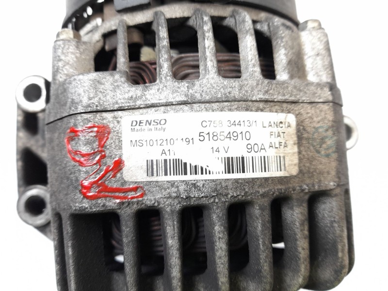 Recambio de alternador para fiat doblo ii cargo (263) furgón base referencia OEM IAM 51854910  MS1012101191