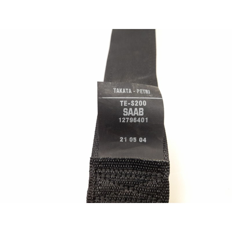 Recambio de cinturon seguridad trasero derecha para saab 9-3 berlina 2.2 tid linear referencia OEM IAM 12796401  