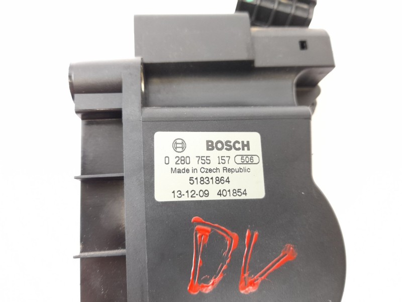 Recambio de potenciometro pedal para fiat doblo ii cargo (263) furgón base referencia OEM IAM 51831864  0280755157