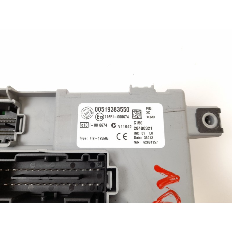 Recambio de caja reles / fusibles para fiat doblo ii cargo (263) furgón base referencia OEM IAM 00519383550 116RI000674 28400321