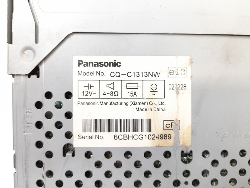 Recambio de sistema audio / radio cd para nissan kubistar (x76) 1.5 dci referencia OEM IAM C1313NW  