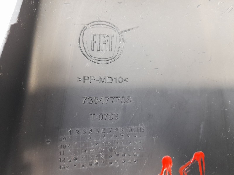 Recambio de moldura para fiat doblo ii cargo (263) furgón base referencia OEM IAM 735477736  