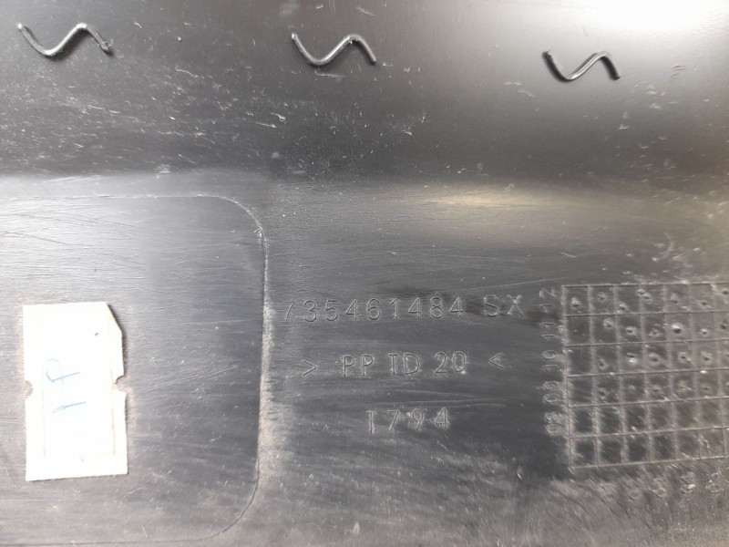 Recambio de moldura para fiat doblo ii cargo (263) furgón base referencia OEM IAM 35461484SX  